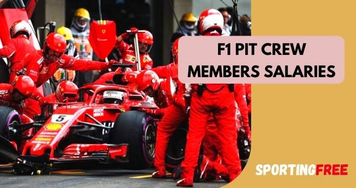 Formula 1 Pit Crew Members Salaries