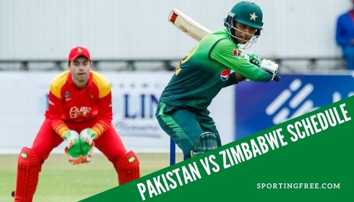 Pakistan vs Zimbabwe 2022 Schedule