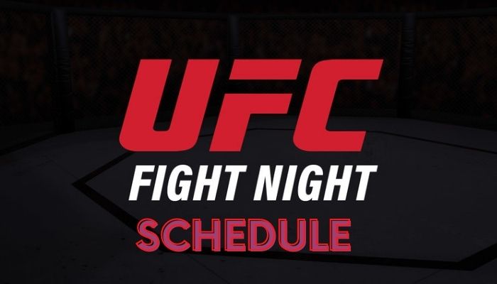 UFC Schedule
