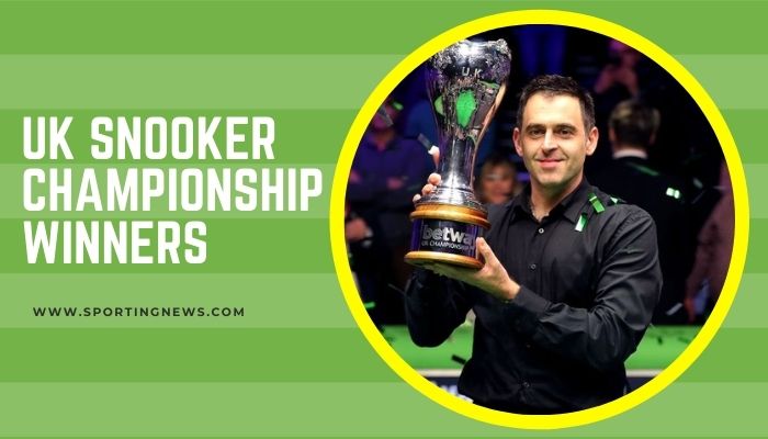 List of UK Snooker Championship Winners