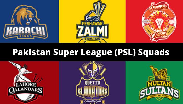 Pakistan Super League (PSL) 2022 Teams, Squads and Players List