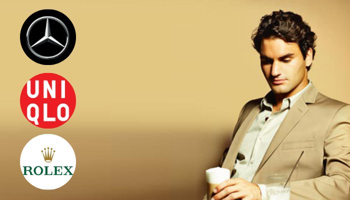 Roger Federer Advertisement List 2024: Von Federer unterstützte Marken