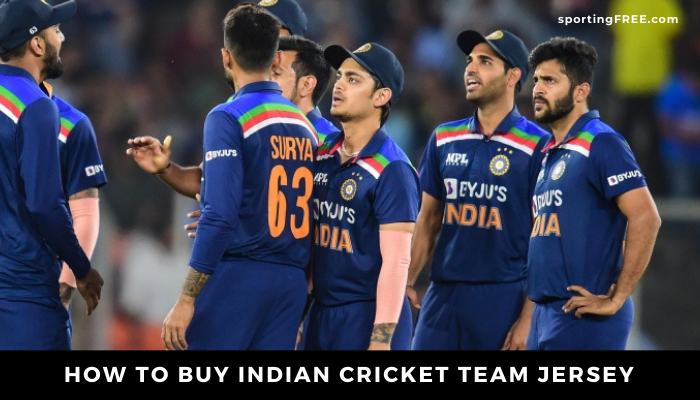 How to Buy Indian Cricket Team Jersey Online