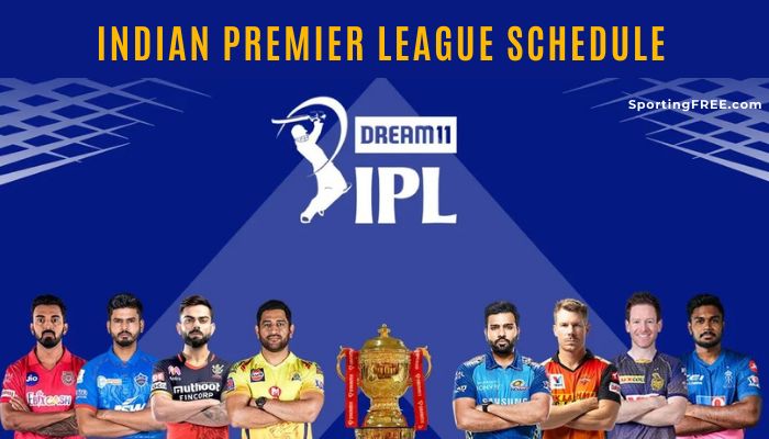 IPL 2023 Time Table, Schedule