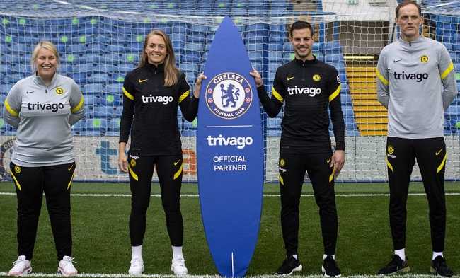 Chelsea FC Training Kit Wear to be Sponsored by Trivago