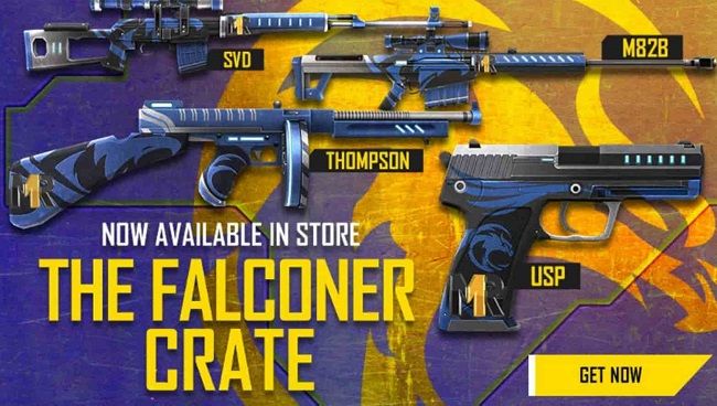 Buy Falconer Crate in Free Fire