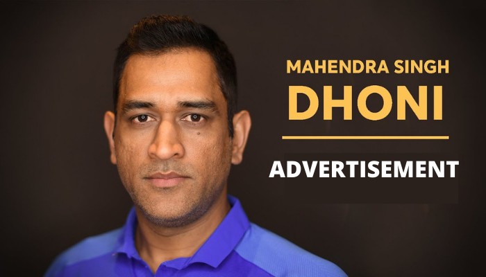 MS Dhoni Advertisement List