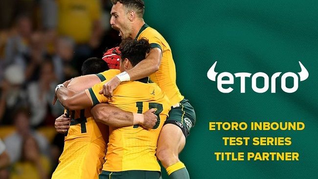 Rugby Australia announces three-year naming rights deal with eToro