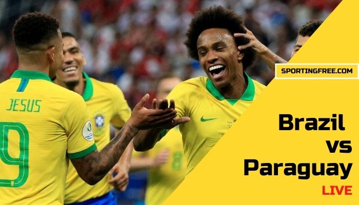 Brazil vs Paraguay live stream