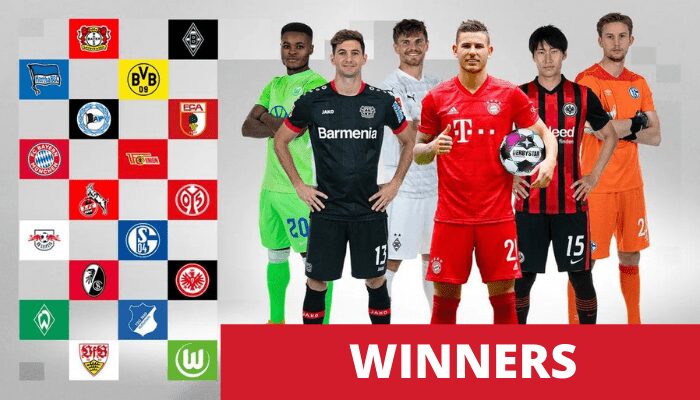 Bundesliga Winners List