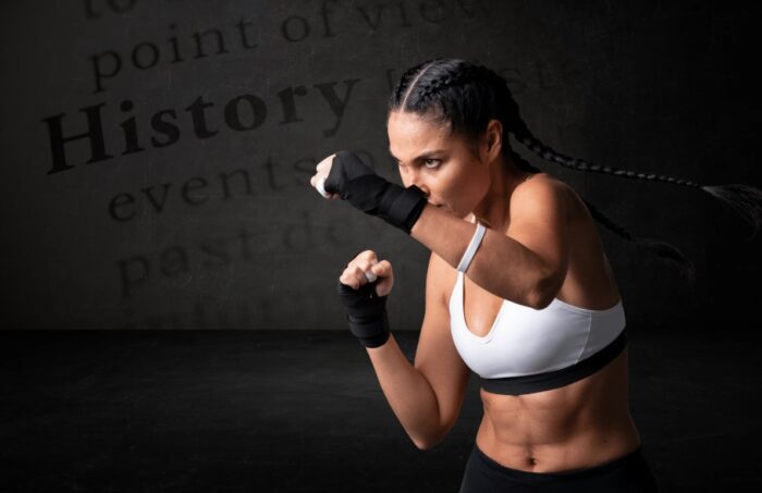 Vrouwelijke boksgeschiedenis