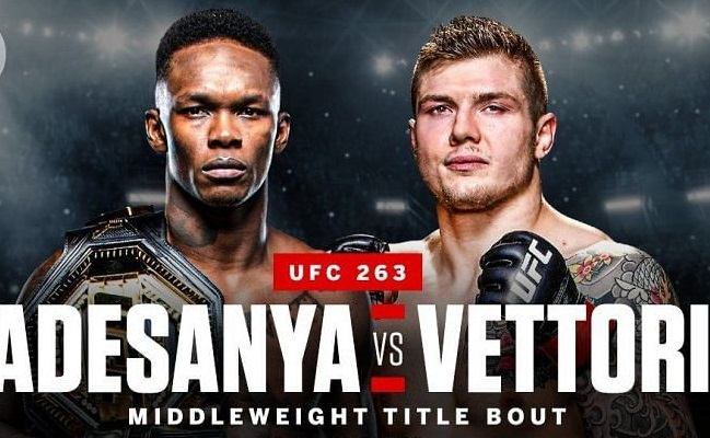 UFC 263 Adesanya vs Vettori 2 Purse Payouts