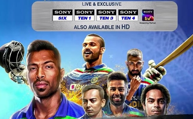 India vs Sri Lanka Live Telecast Sony Sports