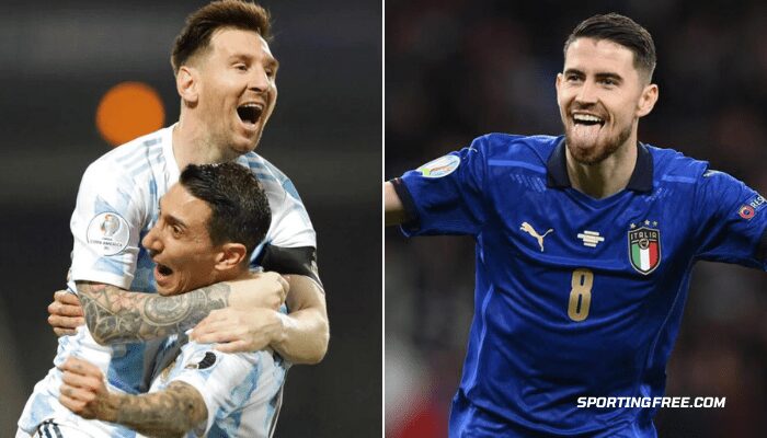 Maradona Super Cup Argentinien gegen Italien