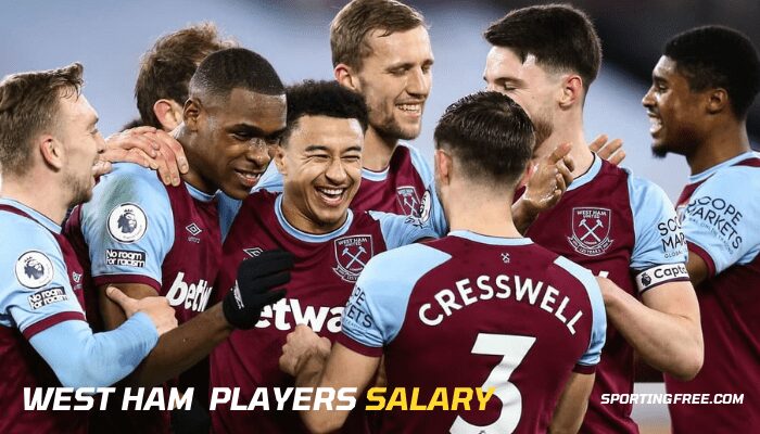 West Ham Players Salary Wages