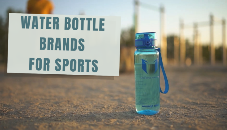 Vattenbehållare varumärken för sport för att hålla sig hydrerad